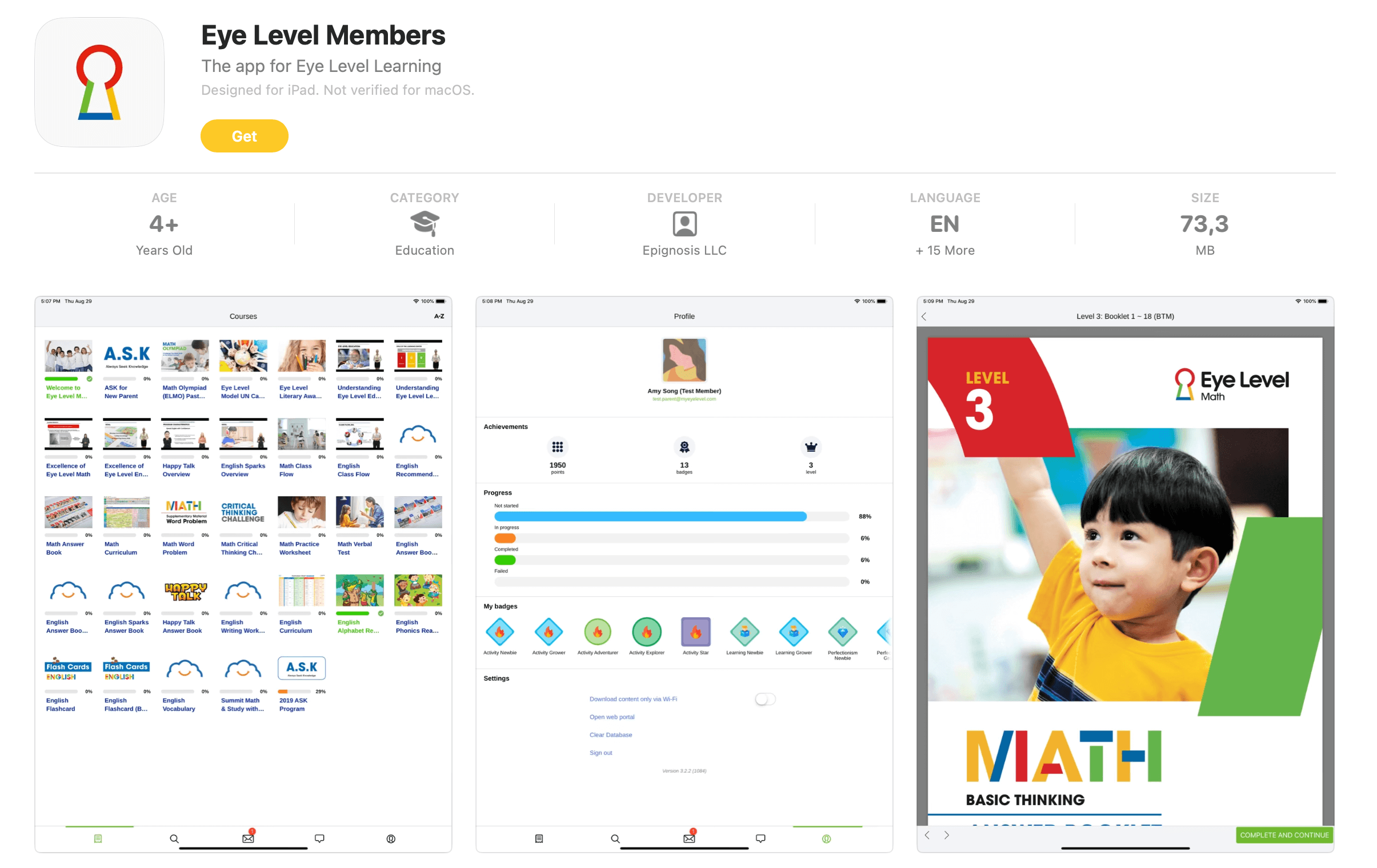 Eye Level learning center review: Is the interface user friendly?