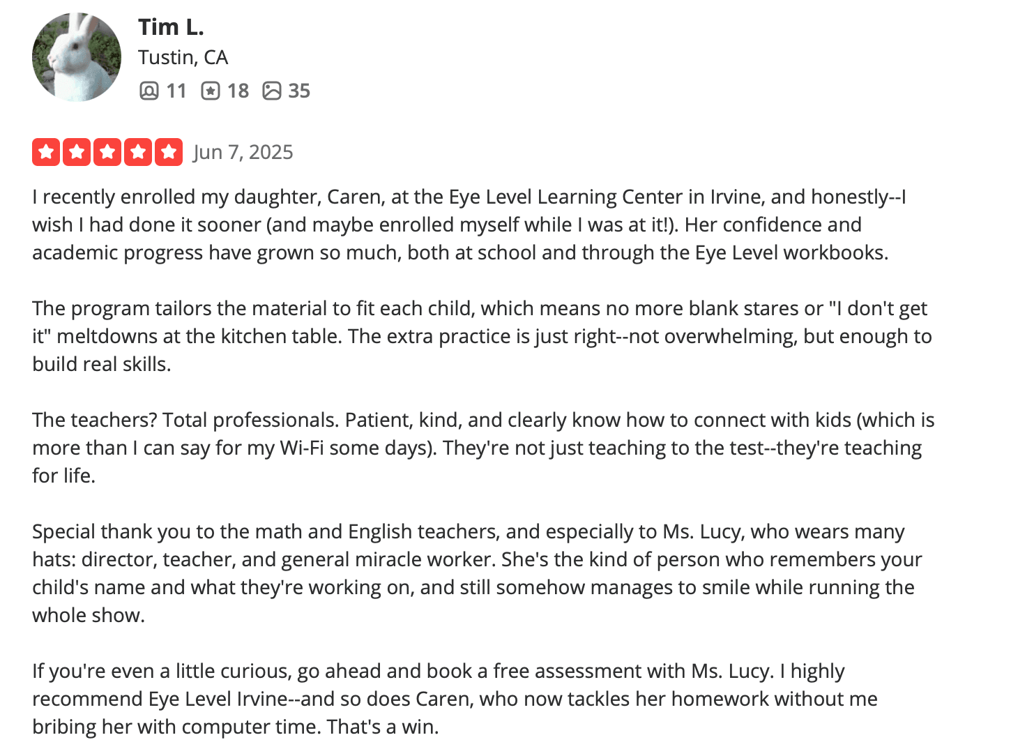 What are the pros and cons of Eye Level?