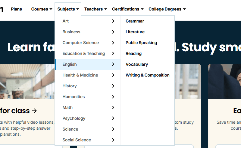 How does Study.com teach kids?