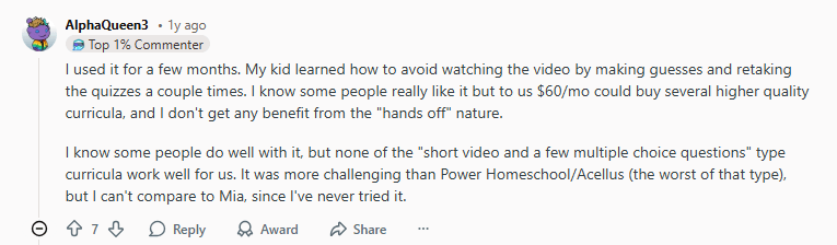 Study.com complaints & positive feedback