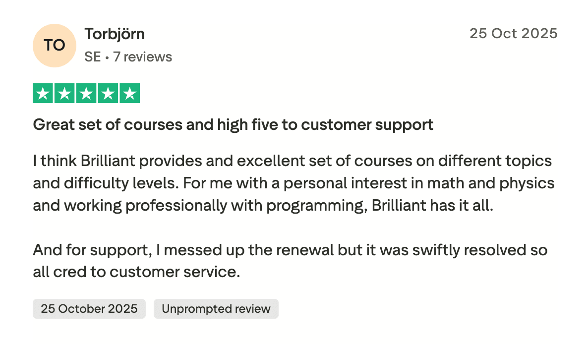 What are the pros and cons of Brilliant.org?