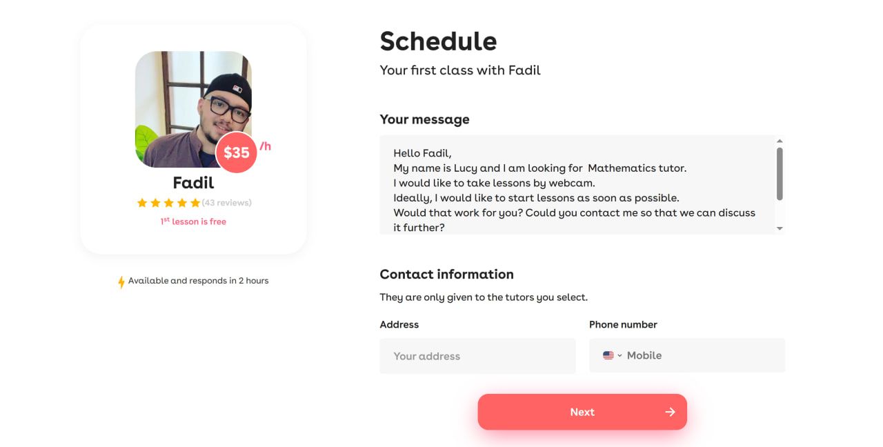 Reviews Superprof: Connect support — when you need help