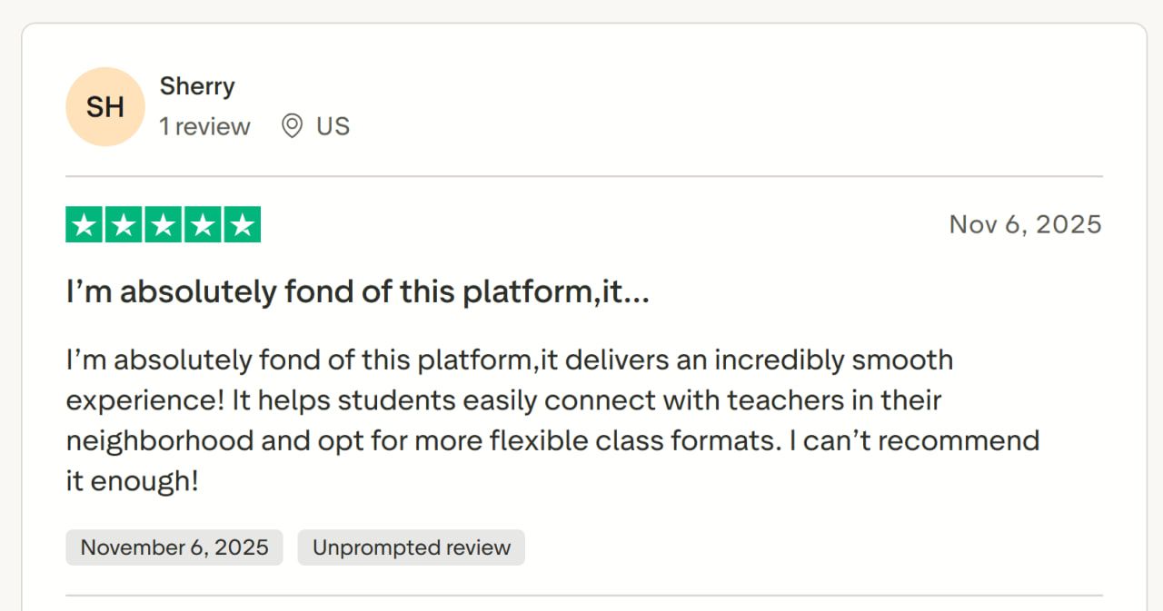 Superprof online teaching pros and cons