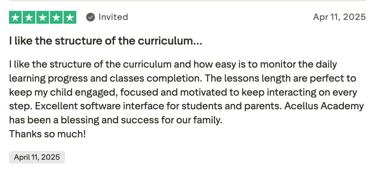 Acellus Academy Interface: User Experience Feedback