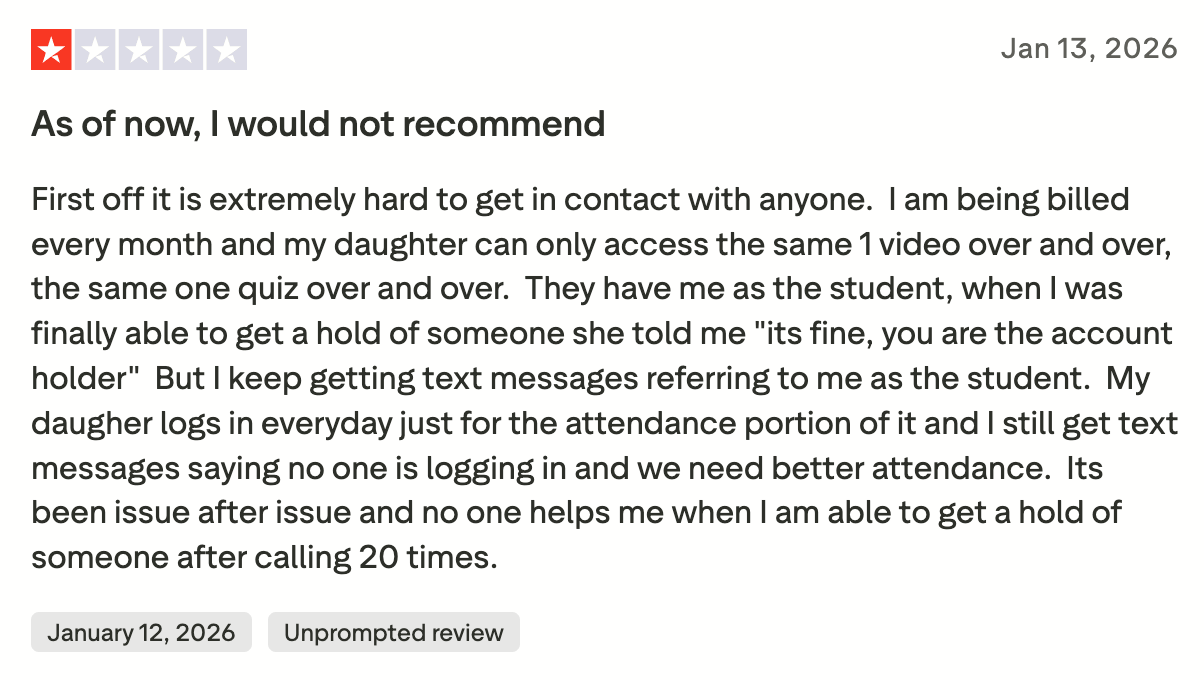 Connect & Support: Acellus Customer Service Reviews