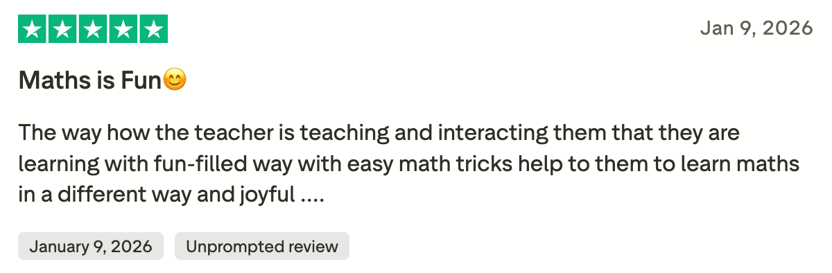 Bhanzu Feedback from Parents