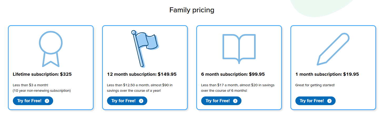 How much does DreamBox cost?