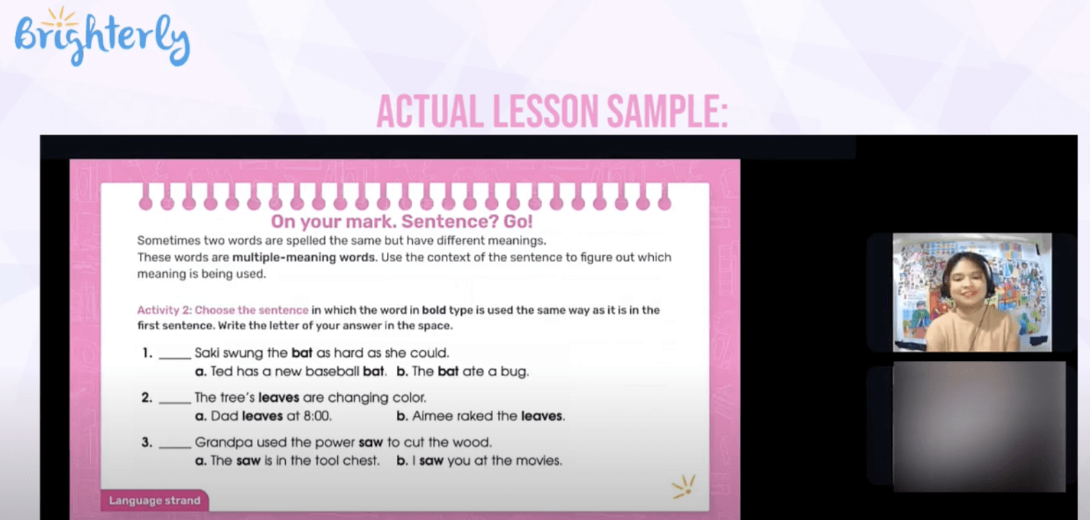 How does Brighterly reduce homework-related stress?