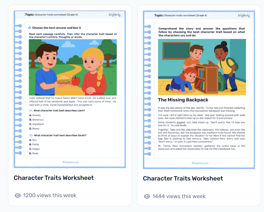 How does Brighterly reduce homework-related stress?
