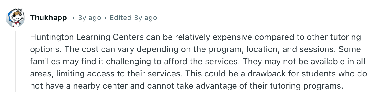 Is Huntington Learning Center worth the money?