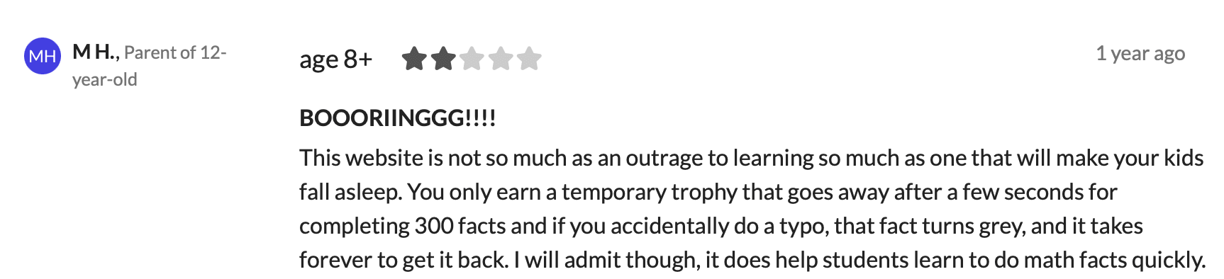 XtraMath reviews: Effectiveness