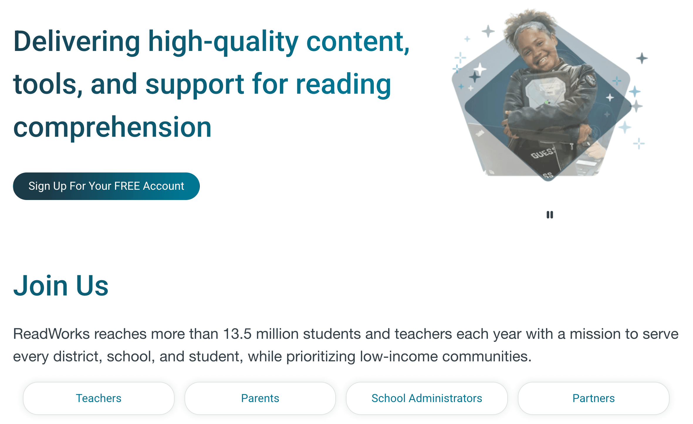#9 ReadWorks app for creative writing 