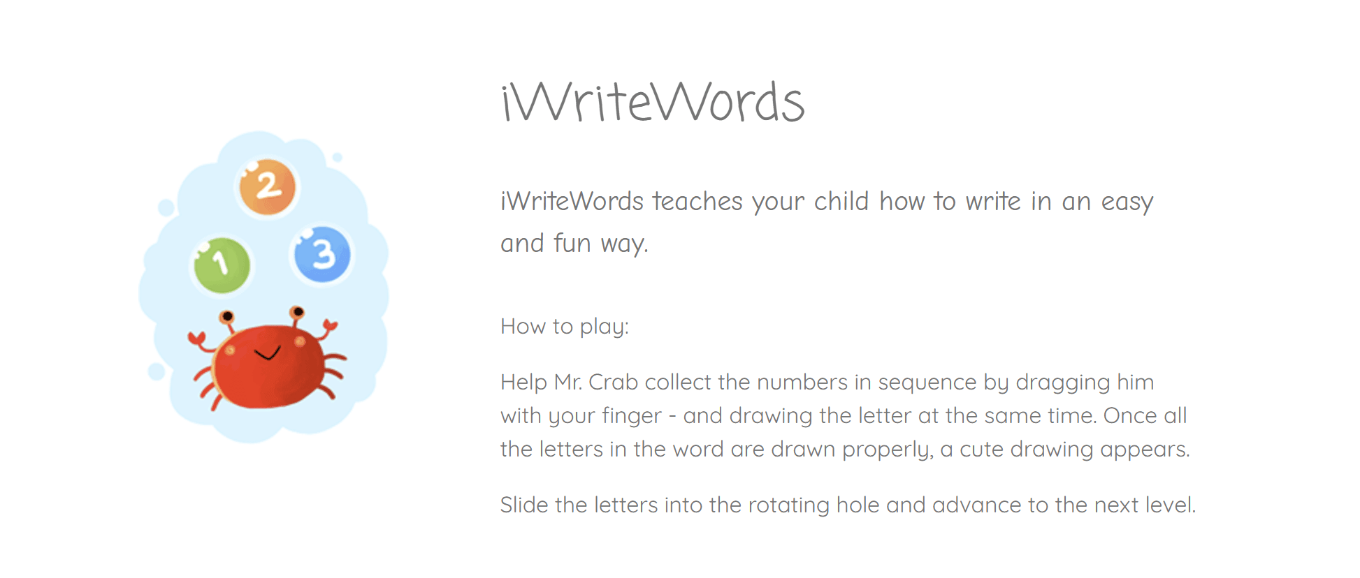 2. iWriteWords