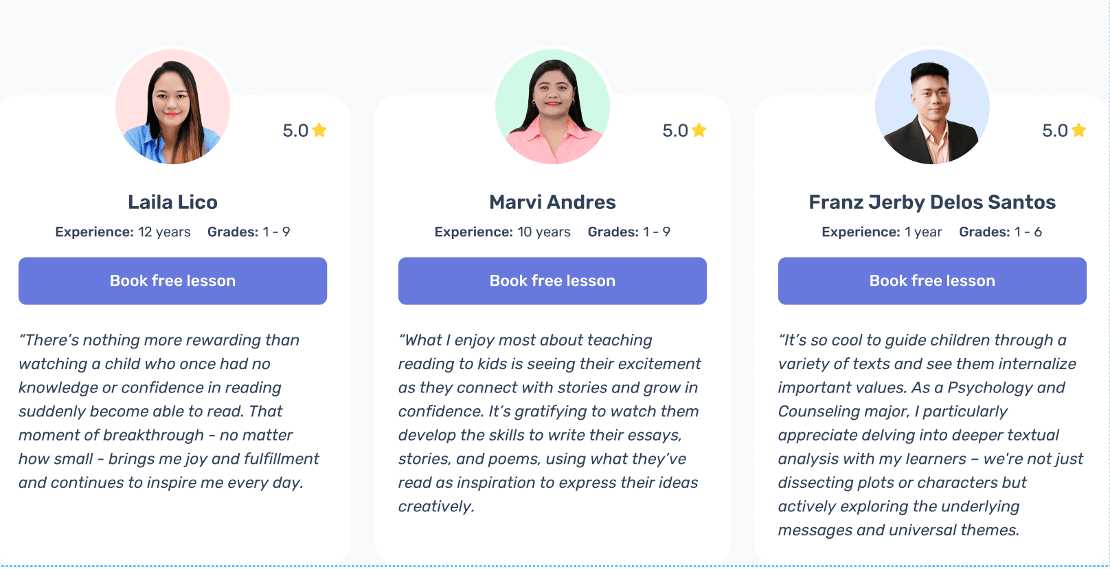 Live 1-on-1 expert tutoring