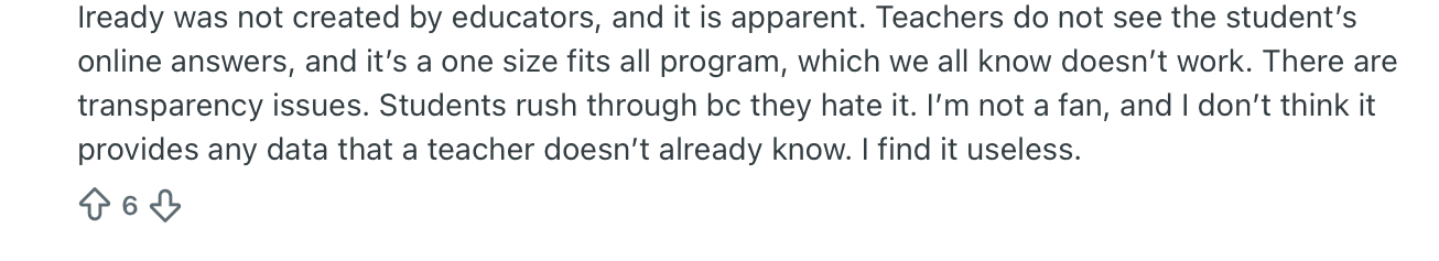 What are iReady pros and cons?