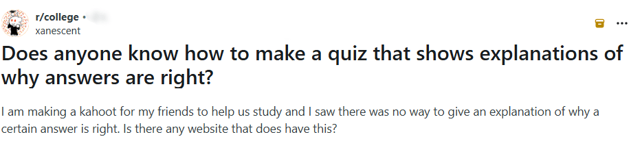What are the disadvantages of Kahoot?
