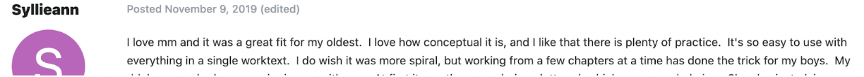 What are the pros and cons of Mammoth Math?