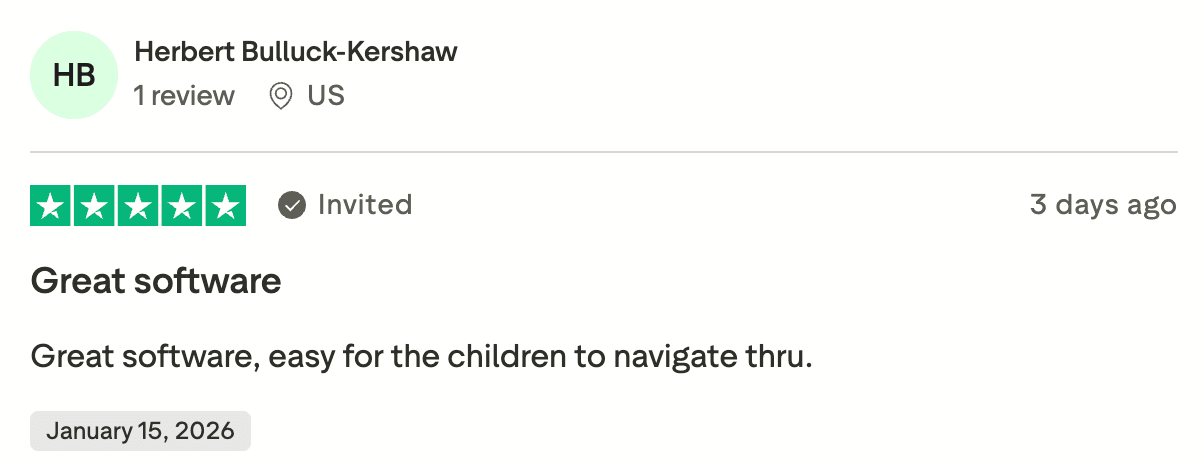 Power Homeschool curriculum review: UX & design