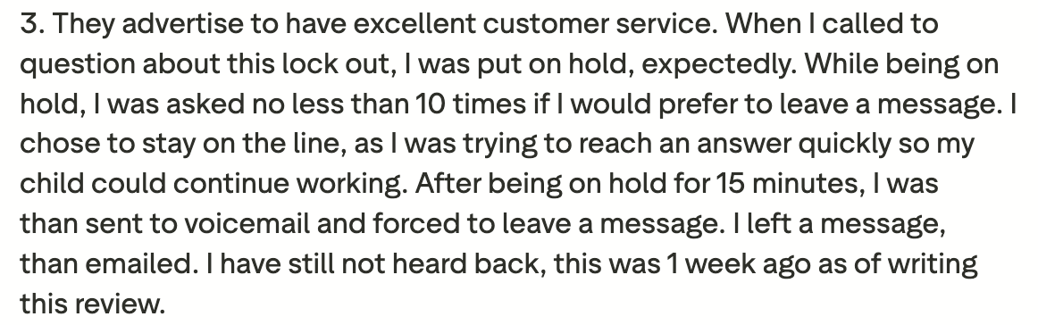 What are the disadvantages of Power Homeschooling?