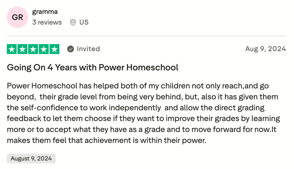 Pros & cons of Power Homeschool