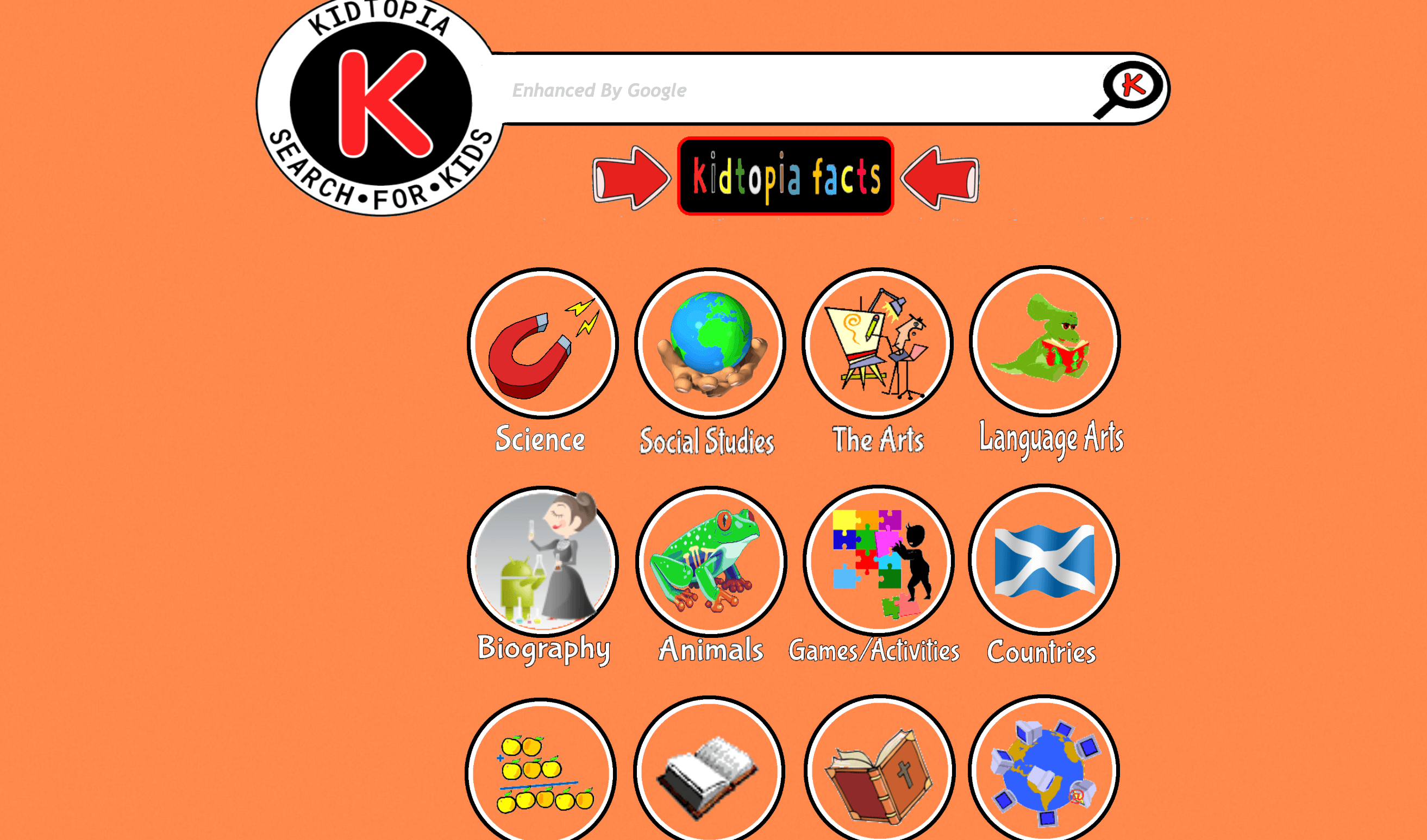 #7 Kidtopia website for kids research