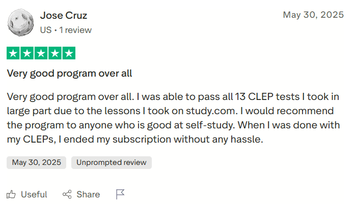 What are the pros and cons of Study.com?