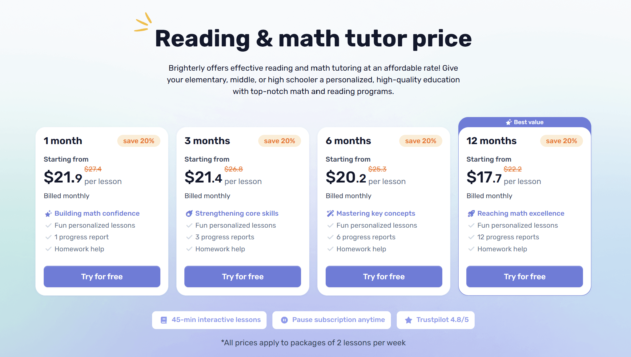 Searching for Extra Options?