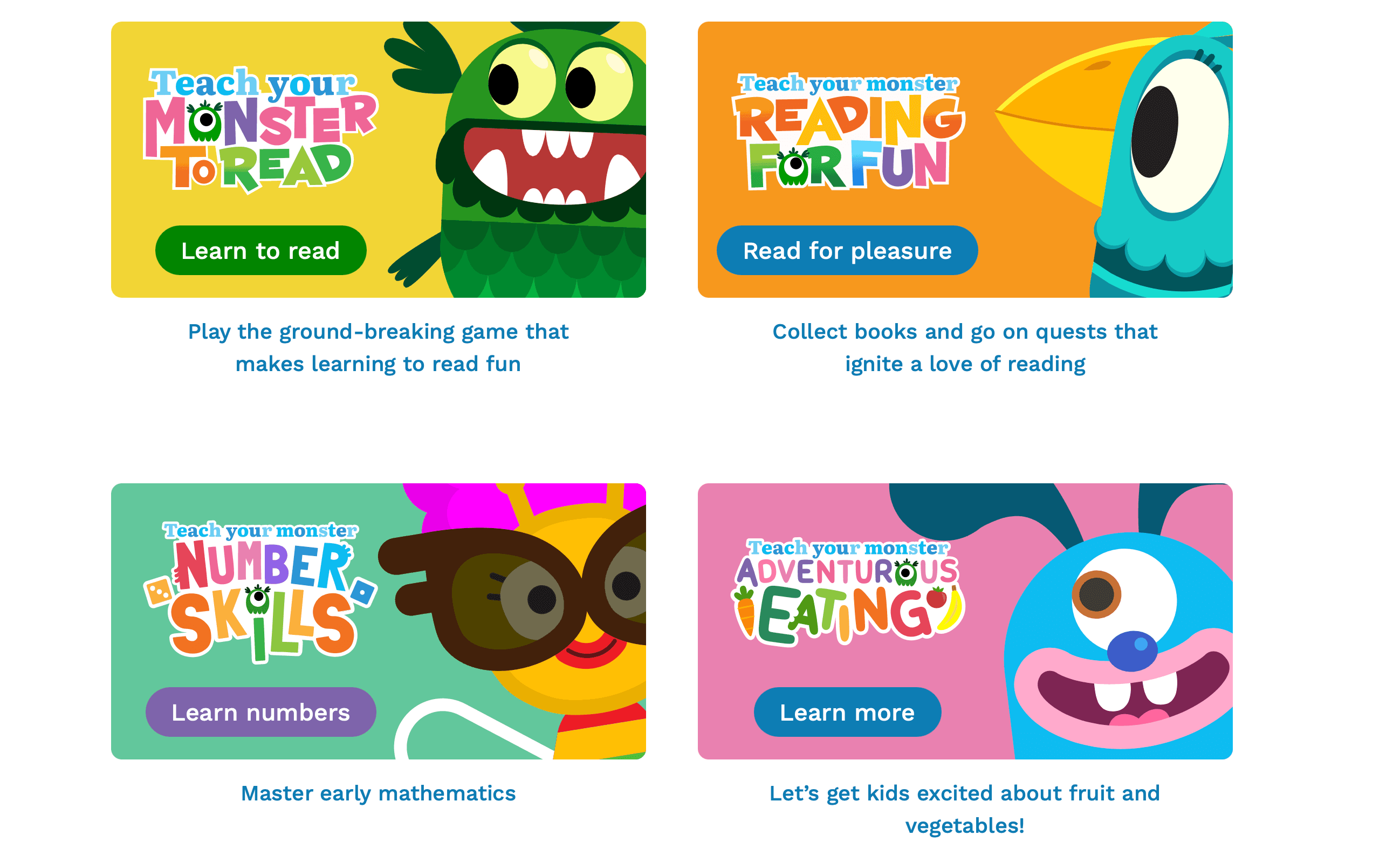 Teach Your Monster to Read