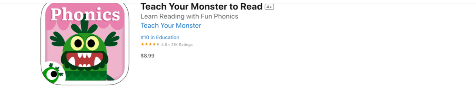 Teach Your Monster to Read: Pricing