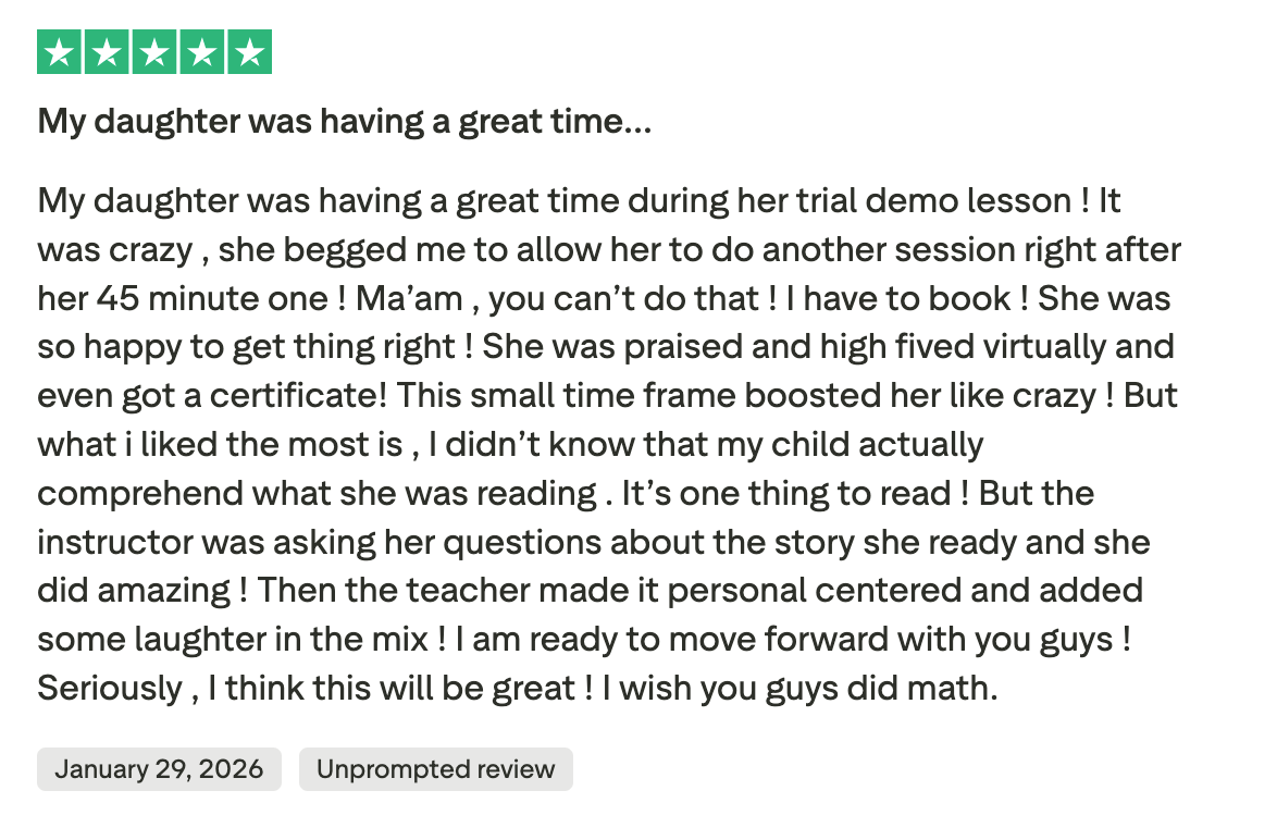 Brighterly as a fully-fledged learning support