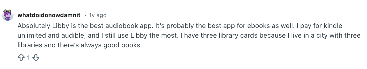 Is Libby actually good & Does it match user expectations?