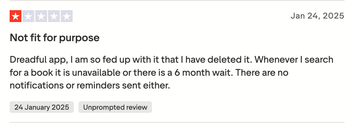 How does the Libby library app work: Waiting list functionality