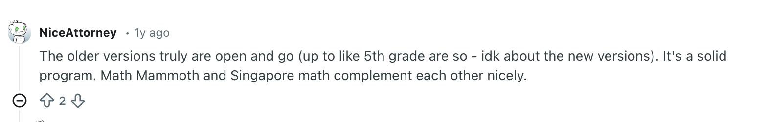 Singapore Math reviews on Reddit: What parents really think about the platform