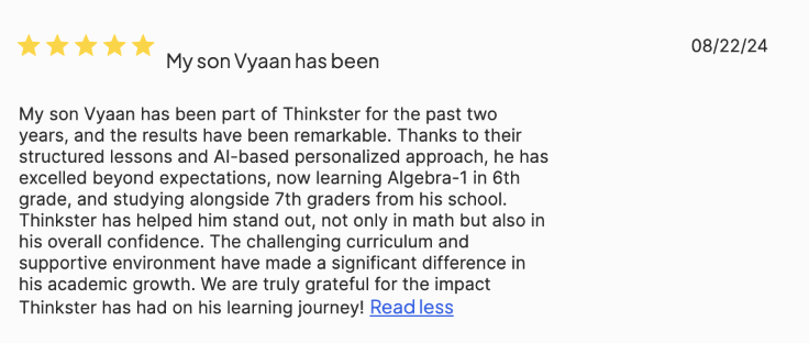 What is Thinkster Math and how does it work? Insights on user experience