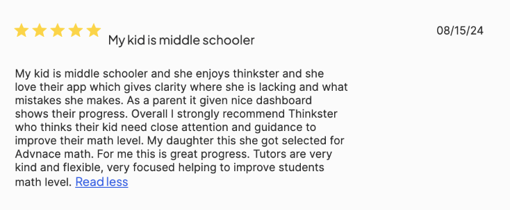 What are the pros and cons of Thinkster Math?