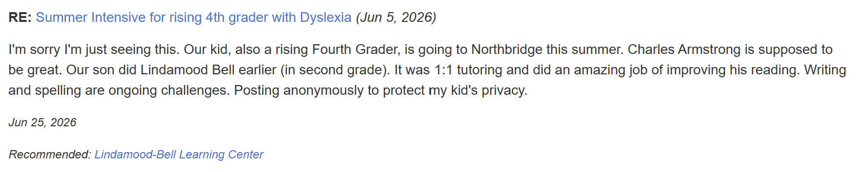 Lindamood Bell Curriculum Reviews: How a Child Learns