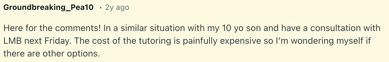 Common complaints about Lindamood Bell