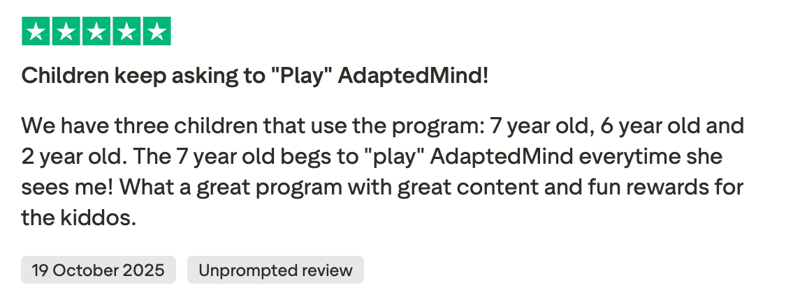 Adapted Mind Reviews: Learning Approach