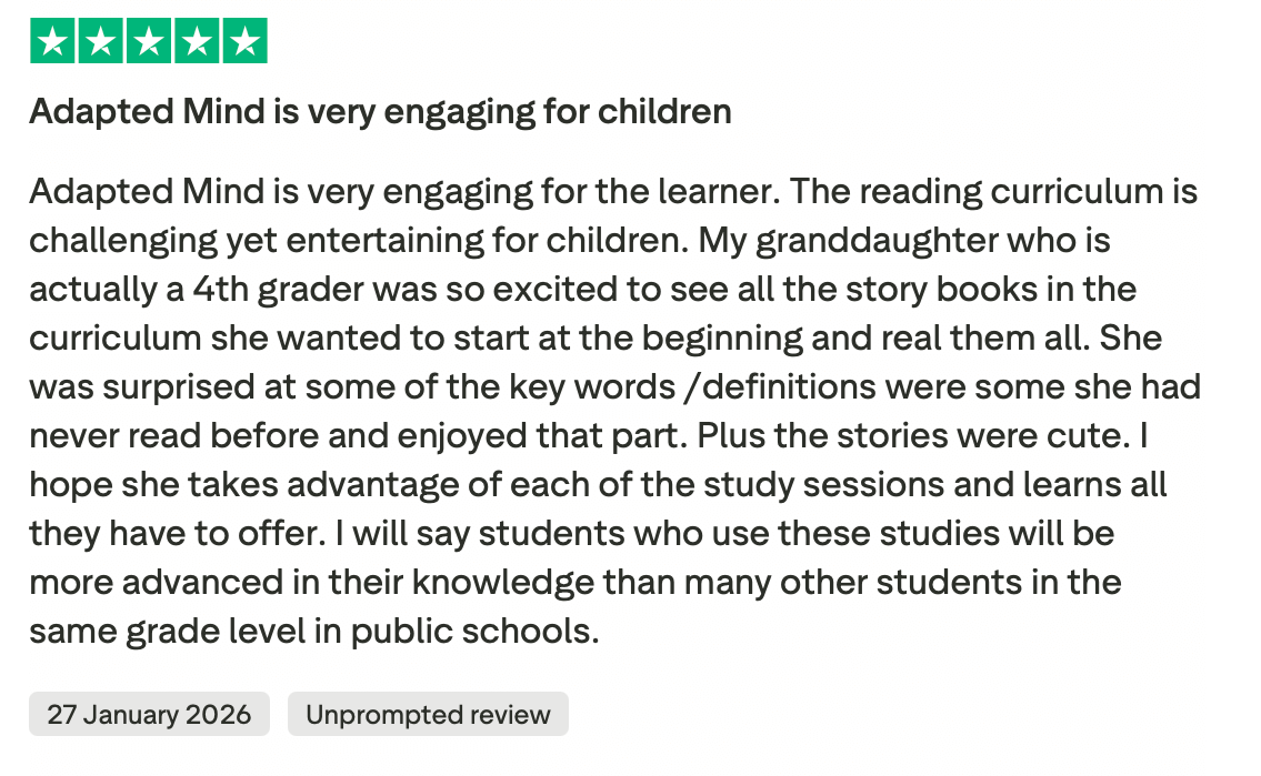 Adapted Mind Reviews: Learning Approach