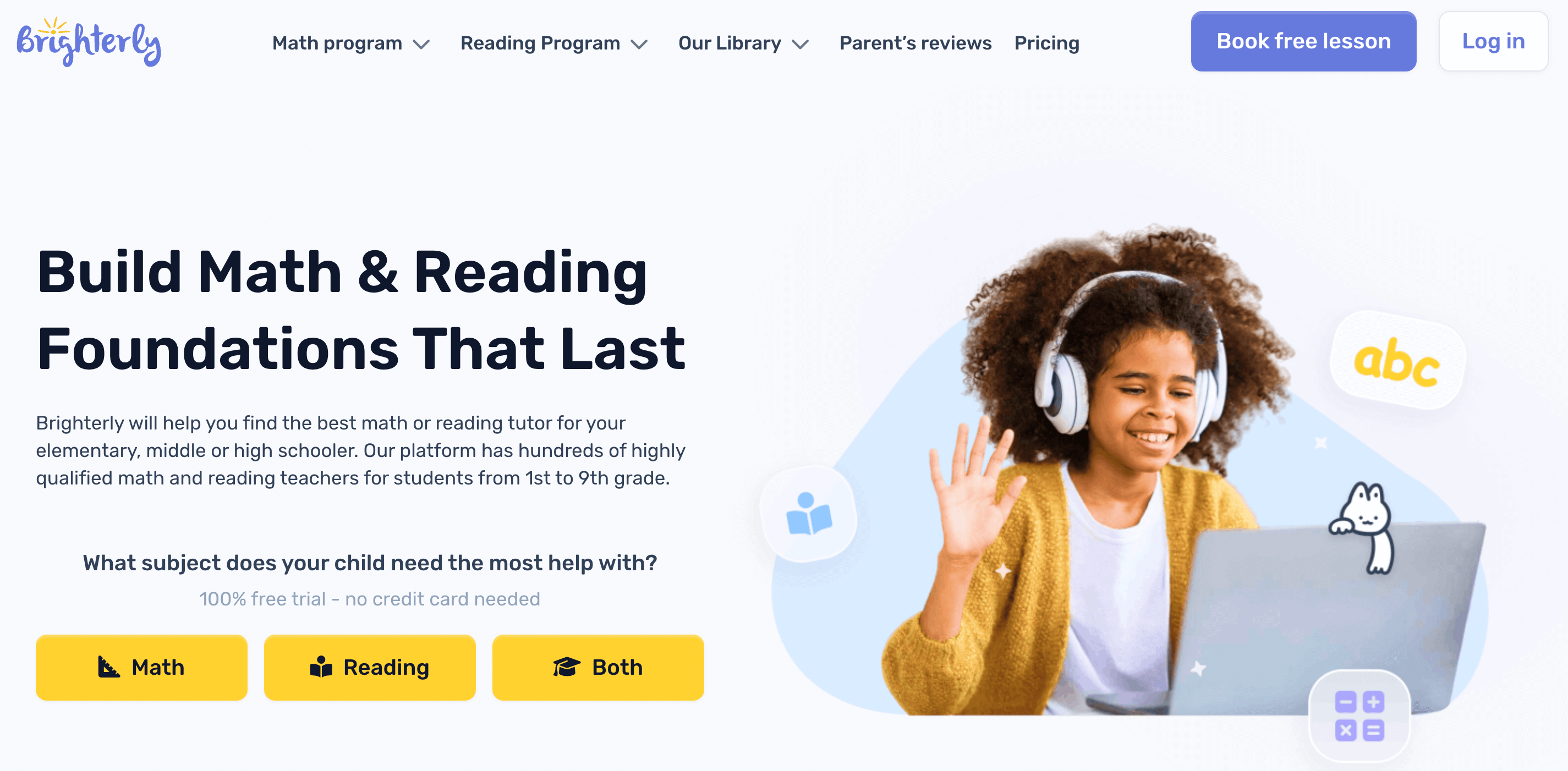 Chegg alternative #1: Brighterly