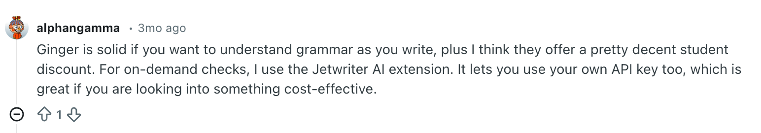 Best grammar checker tools on Reddit: What do users say?
