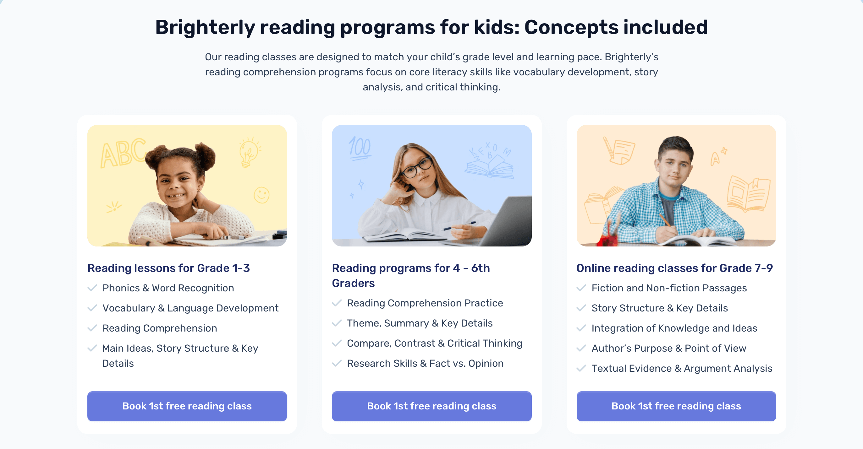 How Brighterly supports differentiated reading instruction