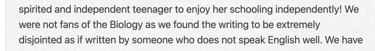 Monarch Curriculum reviews: what subjects do students learn?  