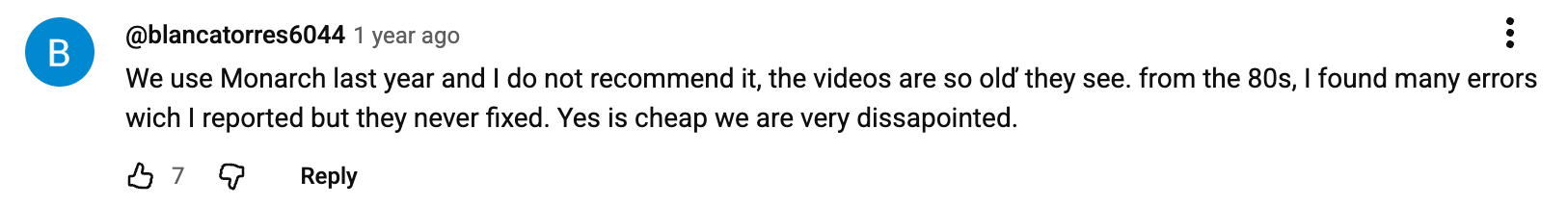 Monarch Homeschool review: User experience feedback