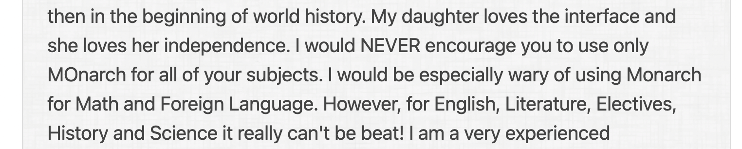 Impact on learning: What parents notice