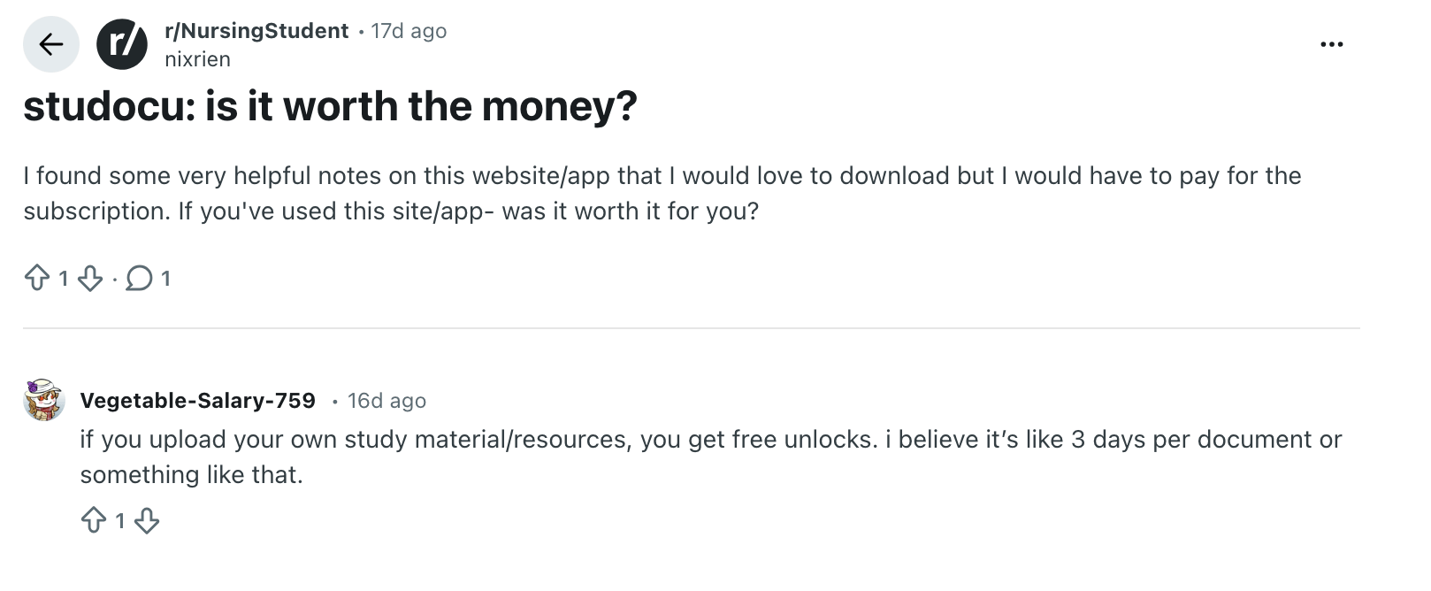 What Users Say About Studocu Pricing