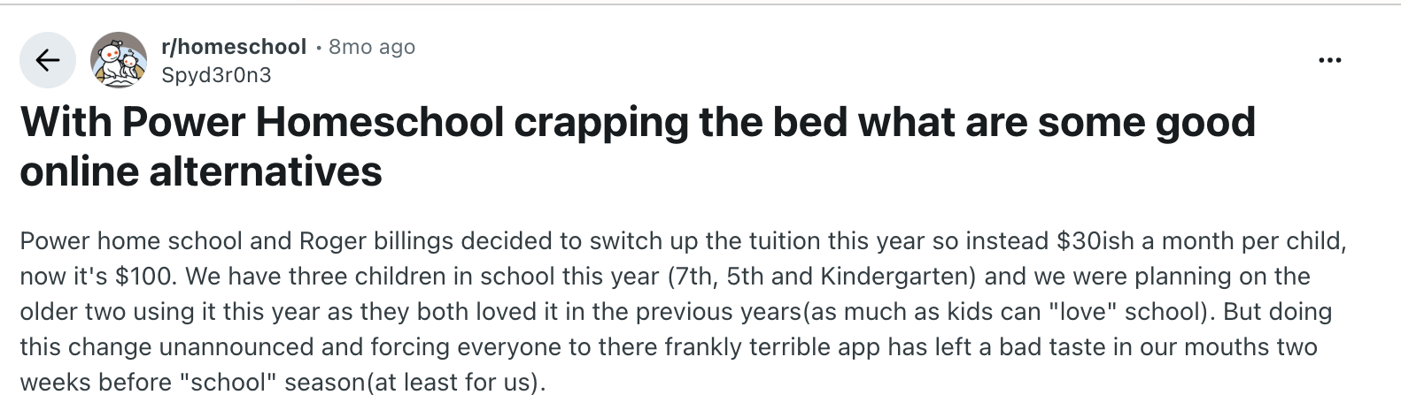 Power Homeschool Cost: Reddit & Trustpilot Reviews