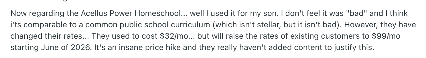 Power Homeschool Cost: Reddit & Trustpilot Reviews