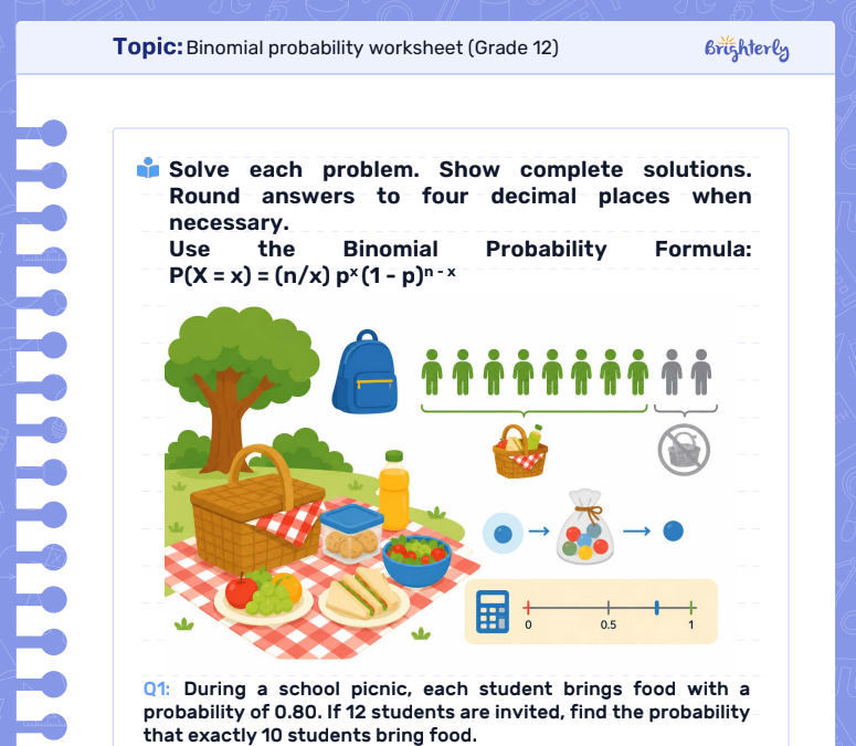 Download Binomial Probability Worksheet PDFs