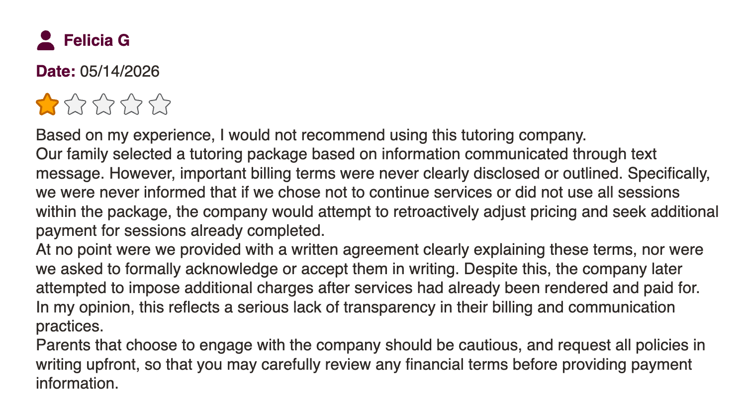 Grade Potential Tutoring User Experience